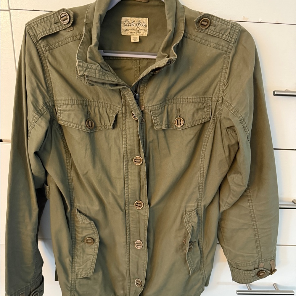 Cabela's 100% Cotton Utility Jacket, Medium